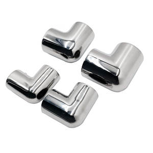 316 Stainless Steel Tees and Elbows New Marine <b>Pipe</b> Fittings for Boats 90-Degree Hose Connections - Product Image 1