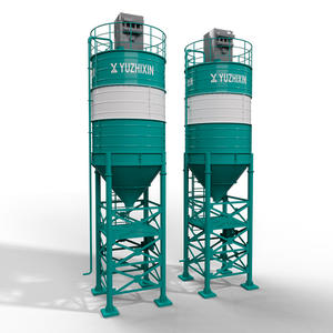 Industrielles Split-Typ Großlager 30 50 70 100 500t 2500 Tonnen 500kg 1000kg Neues Mini-Getreide-Zement-Tanksilo mit Waage - Product Image 1