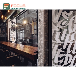 High Capacity Cafe Service Counter Laminate Wood Finish Bakery Service Area Roastery Service Counter - Product Image 5