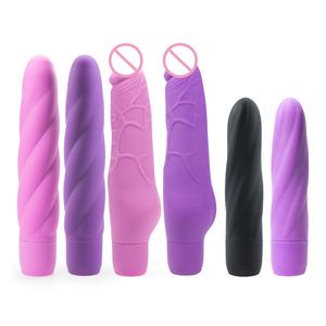 Vibromasseur gode point <span class=keywords><strong>G</strong></span> pour femme avec 10 pièces de vibration jouets sexuels de stimulation du vagin - Product Image 1
