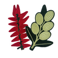 Patch brodé personnalisé avec logo et nom, thermocollant, grand format, pour vêtements et uniformes, accessoires de broderie en gros