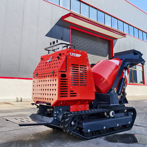 Gratis pengiriman Mini 300L Self-Loading Track <span class=keywords><strong>Mixer</strong></span> beton ponsel dengan pompa inti komponen mesin - Product Image 3