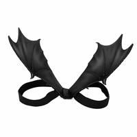 Ailes en tissu pour animaux de compagnie pour Halloween, accessoires de costume mignons et ajustables pour chiens et chats, pour les fêtes costumées