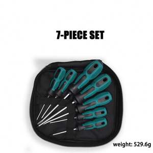 Tournevis en matériau CRV avec aimant puissant, tournevis à tête cruciforme/plaine, outils pour l'entretien ménager - Product Image 6