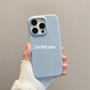 Lichicase suave textura Flexible botón de presión lente protección teléfono carcasas para <span class=keywords><strong>Samsung</strong></span> S20FE S21FE Funda personalizada - Product Image 2