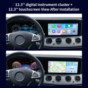 메르세데스-벤츠 E-클래스 W213 NTG5.5용 Autoabc 24.6인치 듀얼 스크린 중앙 디스플레이 계기판 CarPlay Linux 인터페이스 - Product Image 6