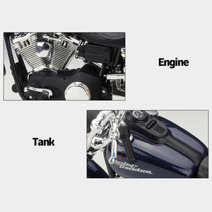 Maisto <strong>1</strong>/<strong>12</strong> <strong>Diecast</strong> Model <strong>Motorcycles</strong> 2006 Fxdbi Dyna Street Bob <strong>Motorcycle</strong> Model Simulation Car <strong>Diecast</strong> Model - Product Image 4