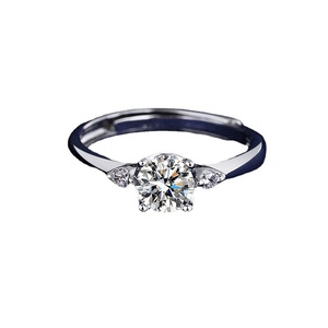 Bague tendance style coréen, motif soleil, lune et étoiles, style TikTok, pour femme, micro-incrustation de zircon, bouche mobile, réglable, vente en gros - Product Image 5