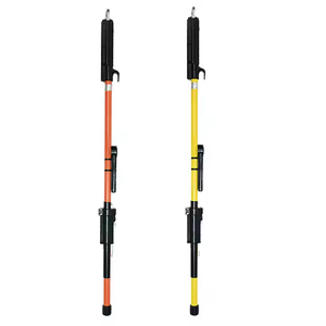 Varillas Telescópicas <span class=keywords><strong>de</strong></span> Fibra <span class=keywords><strong>de</strong></span> Vidrio para Linieros, Protección Contra Rayos <span class=keywords><strong>de</strong></span> Alto Voltaje, Puesta a Tierra, 10KV-500KV, Certificación ISO9001, TID - Product Image 2