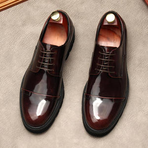 รองเท้าผู้ชายสไตล์อังกฤษสุดหรูรุ่นใหม่ปี 2026 - รองเท้าธุรกิจแบบอ็อกซ์ฟอร์ดสำหรับผู้ชาย - รองเท้าหนังแบบทางการและรองเท้าอ็อกซ์ฟอร์ดสำหรับผู้ชายไซส์ใหญ่ - Product Image 1