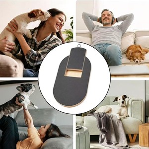 Caja de madera oculta para comida de mascotas, tapete rascador para perros, tablero educativo de alimentación lenta para gatos, juguete de entretenimiento y entrenamiento para mascotas - Product Image 2