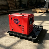 Générateur diesel silencieux 6/7/8KW, conception insonorisée, 220V monophasé ATS AVR, petit groupe électrogène portable pour maison, yacht, croisière