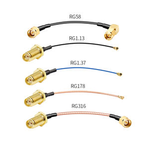 Conector de engarce hembra, adaptador <span class=keywords><strong>Coaxial</strong></span> RG316 para <span class=keywords><strong>Antena</strong></span> de exterior, alta calidad, venta al por mayor - Product Image 6