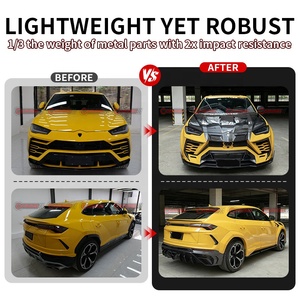 Kit de Carrocería MSY Style de Fibra de Vidrio y Fibra de Carbono para Lamborghini URUS, Parachoques Delantero, Cejas de Rueda, Guardabarros, Cubierta de Espejo, Kit de Capó - Product Image 2