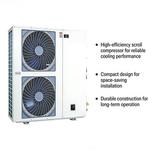 Système de climatisation central à condenseur mince à éjection latérale 20KW/7Hp pour usage domestique et commercial - Product Image 4