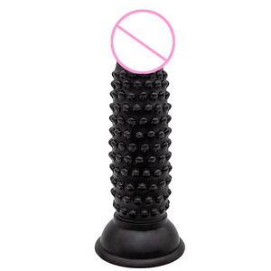 Alternativer kleiner Penis mit erhöhten Punkten und Spikes Mini Wolf Zähne Kleiner Penis Saugnapf Posterior Anal Plug Kondom - Product Image 3