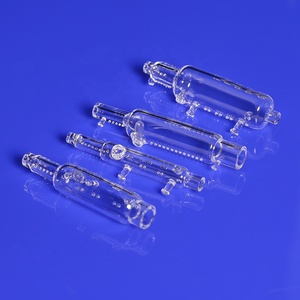 Custom Clear Quartz Pipe for Luminous Nitrogen Determination Apparatus Bending and Welding <strong>Processing</strong> Services <strong>Digestion</strong> Tube - Product Image 1