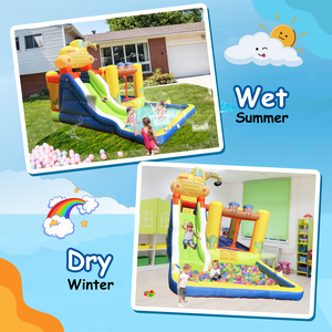 NBINFLATABLE <b>Inflatable</b> <b>Water</b> House Quality Oxford Jumping Castle Kids <b>Slide</b> With Pool 93010 House NBINFLATABLE Inflatabl - Product Image 3