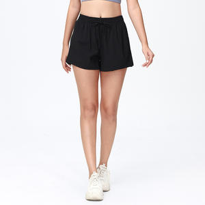 Aoyema ชุดออกกำลังกายสำหรับผู้หญิงกางเกงขาสั้นฟิตเนสแห้งเร็วเอวยางยืดเซ็กซี่ใส่เล่นเทนนิส - Product Image 4