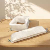 Sacs pliables continus en EVA durables, sacs de remplacement pour aspirateur industriel, sacs pliables sans fin de 22 m