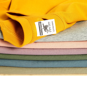 Hotsell 100% katoenen T-shirt 3D puff print hoge kwaliteit gewassen vintage custom T-shirts zwaargewicht T-shirt voor heren - Product Image 2