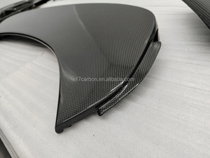 Alerón Trasero de Fibra de Carbono Seca Estilo OEM, Simple, 3K Twill, Negro Brillante, para <span class=keywords><strong>Ferrari</strong></span> SF <span class=keywords><strong>90</strong></span> - Product Image 6