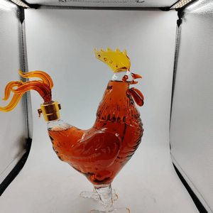 Thiết Kế Mới Handmade Borosilicate Rồng Hình Thủy Tinh <span class=keywords><strong>Whisky</strong></span> Decanter Động Vật Hình Chai Thủy Tinh - Product Image 4