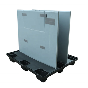 <span class=keywords><strong>Polybox</strong></span> de transport de conteneur de palette polymère pliable avec couvercle - Product Image 2