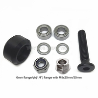 CNC réglable Delrin Mini V Kits de roues entretoises excentriques système de fente en V C-Beam ouvert MiniMill pièces pour machines à bois