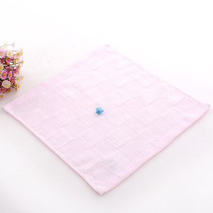 Mouchoir en gaze double couche en coton, 27x27 cm, hydratant, pour nourrissons et jeunes enfants, serviette de bain - Product Image 4