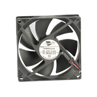 Ventilateur axial DC 92x92x25mm 9025 ventilateur UPS fabrication professionnelle 9cm 12V CE boule en plastique panneau en plastique Machine vis en plastique PBT