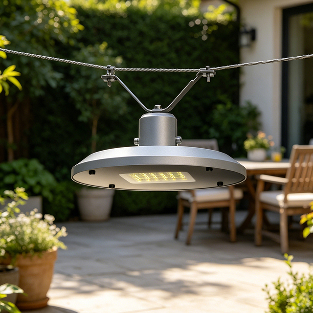 IP65 Waterproof Solar LED Aluminum Street Light Dimmable Warm White 5-Year Warranty Light Motion Sensor Control Garden Lighting