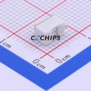 1TS002B-2700-5001-CT Tactile Switch SMD,3.5x6mm Switch Single Pole Single Throw Rectangle Button 2.7N Vertical Mount - Product Image 2