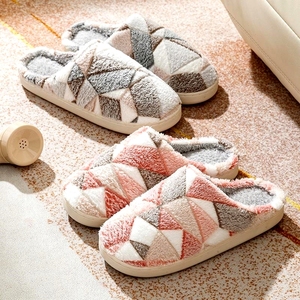 2023 nuevo algodón para zapatillas hombres mujeres Otoño/Invierno uso doméstico interior antideslizante Diseño De Luna antiestático punta cerrada - Product Image 2