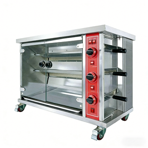 Horno Asador de Pollos Rotatorio Comercial a Gas de 3/6/9 Niveles con Control de Temperatura para <span class=keywords><strong>Restaurante</strong></span> - Product Image 3