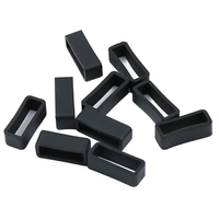 Boucle carrée de 20 mm en plastique pour ceinture, boucle de maintien, boucle rectangulaire, vente directe d'usine