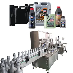 Hot sale mechanical filler bottling machine line volumetric digital filling machine price from factory direct sale