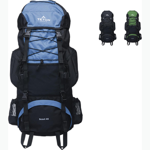 Échantillon gratuit Sac à dos de camping et de randonnée imperméable de 50L pour homme de grande capacité pour les voyages et les sports de plein air - Product Image 2