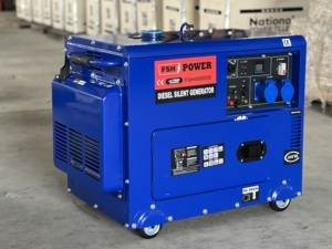 FSH China 3kva 5kva 6kva 8kva 10kva 220v Portable <b>Silent</b> Silencers Diesel <b>Generator</b> Set - Product Image 2
