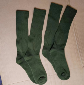 Chaussettes personnalisées DFS01, chaussettes vertes, chaussettes de compression, chaussettes longues en tissu éponge, chaussettes chaudes d'hiver, chaussettes longues en laine mérinos - Product Image 6