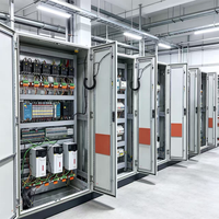 Boîtier de distribution VFD Fuken personnalisé OEM 380V, protection IP55 pour le contrôle de vitesse des pompes à eau, commutation automatique PLC, groupe électrogène