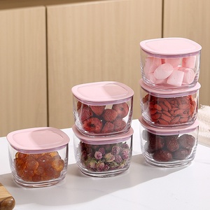 GREENSIDE Sealed Stackable Transparent Dessert Bowl <strong>Home</strong> Kitchen Fresh-Keeping Container for Yogurt Ice Cream &amp; <strong>Sweet</strong> Treats - Product Image 4
