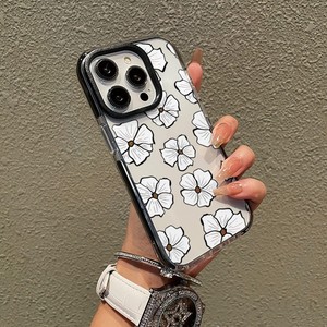 Cover per Telefono con Fiori Bianchi OEM di Fabbrica per 16 15 Pro 11 12 13 14 Pro XS <span class=keywords><strong>XR</strong></span> 7 8 Plus, Antipolvere e Antiurto - Product Image 4