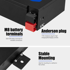 Batería de Litio Ultra Delgada de Ciclo Profundo con Control por Aplicación POWER APP, 12v 150AH, Batería de Litio Hierro para Camping 4x4, AP150LFP-MP-S - Product Image 6