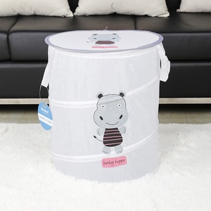 Bán Hot Polyester Ráp <span class=keywords><strong>Pop</strong></span> <span class=keywords><strong>Up</strong></span> <span class=keywords><strong>Hamper</strong></span> Giỏ Vòng Phim Hoạt Hình Động Vật Giặt <span class=keywords><strong>Hamper</strong></span> - Product Image 5