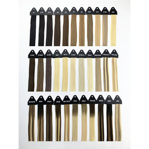 Estensioni di Capelli Umani Vergini 100% Europei con Cuticola Intatta, Realizzate a Mano con Doppia Trama a Macchina, Genius Weft, 50g - Product Image 6