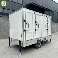 Goeasy - Remorque de toilettes préfabriquée, portable, de luxe, pour camping, douche extérieure, salle de bain