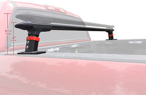 Set di 2 Barre Trasversali Universali in Alluminio a Basso Profilo per Copertura Cassone Camion, per Kayak, Portabici, Tenda da Tetto, Camper - Product Image 4