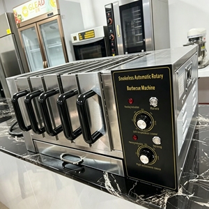 Máquina de <span class=keywords><strong>Kebab</strong></span> Eléctrica Giratoria Automática Personalizada, sin Humo, para Restaurantes Comerciales, Fiestas en Casa, Puestos de Mercado Nocturno - Product Image 1