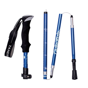 Unionpromo Custom Light Trekking Pole <strong>Walking</strong> <strong>Stick</strong> 5 Section Aluminum Trekking Pole <strong>Folding</strong> <strong>Walking</strong> <strong>Stick</strong> - Product Image 4